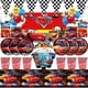 thumbnail image 2 of Disney Cars decoraciones para fiesta de cumpleaños Rayo Mcqueen vajilla desechable Banner globo chico Baby Shower suministros para fiesta de carrera, 2 of 4