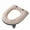 Khaki, variant on Clearance! Tunhigl Zipper Model Toilet Seat Household Embroidery Sitting Washer Toilet Seat Cover Cute Washer Four Seasons Universal Toilet Seat