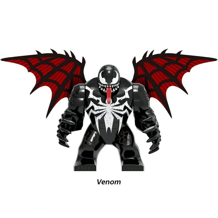 Toybuy Marvel Spider Man 2 Venom Interlocking Block Building Set 8 Pieces Walmart