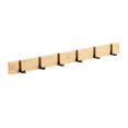 thumbnail image 1 of Folding Wall Mounted Coat Hook 6 Hook Coat Racks for Jacket Key Entryway, 1 of 5