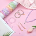 thumbnail image 6 of 700Pcs Glass Beads for Jewelry Making, 24 Color 8mm Glass Crystal Beads Friendship Bracelets Making Kit for DIY Earrings Necklaces Rings, 6 of 8