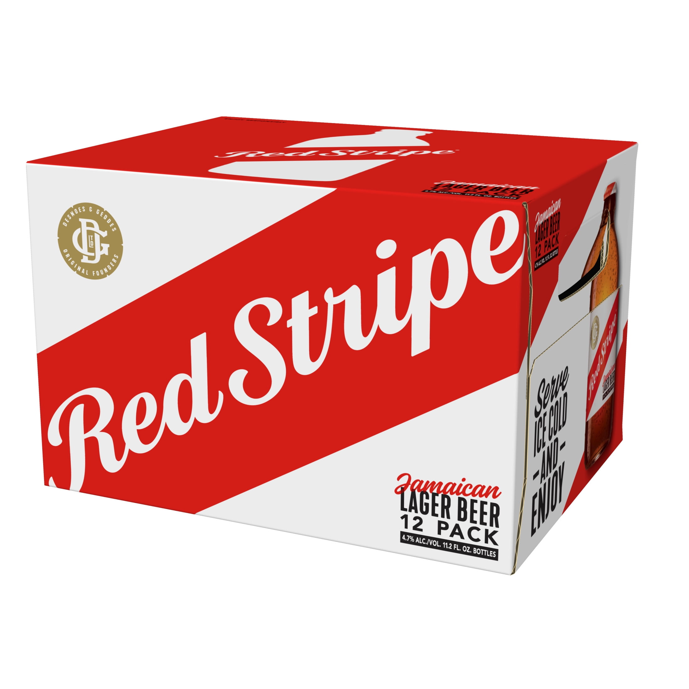 Red Stripe Lager Beer, 12 Pack, 11.2 fl oz Bottles
