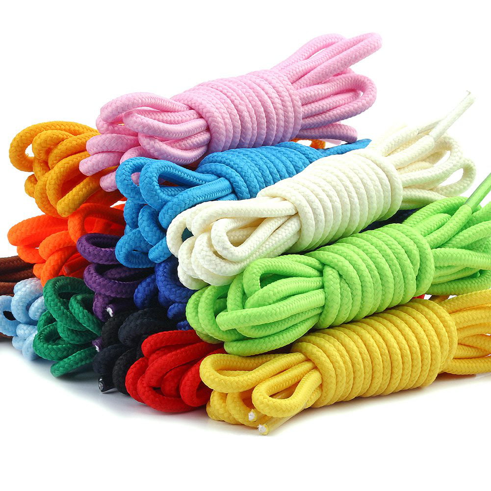Hit Upon 12 Colors Round Boot Laces 