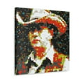 thumbnail image 2 of Cowboy Hat Pointillism - Canvas, 2 of 10