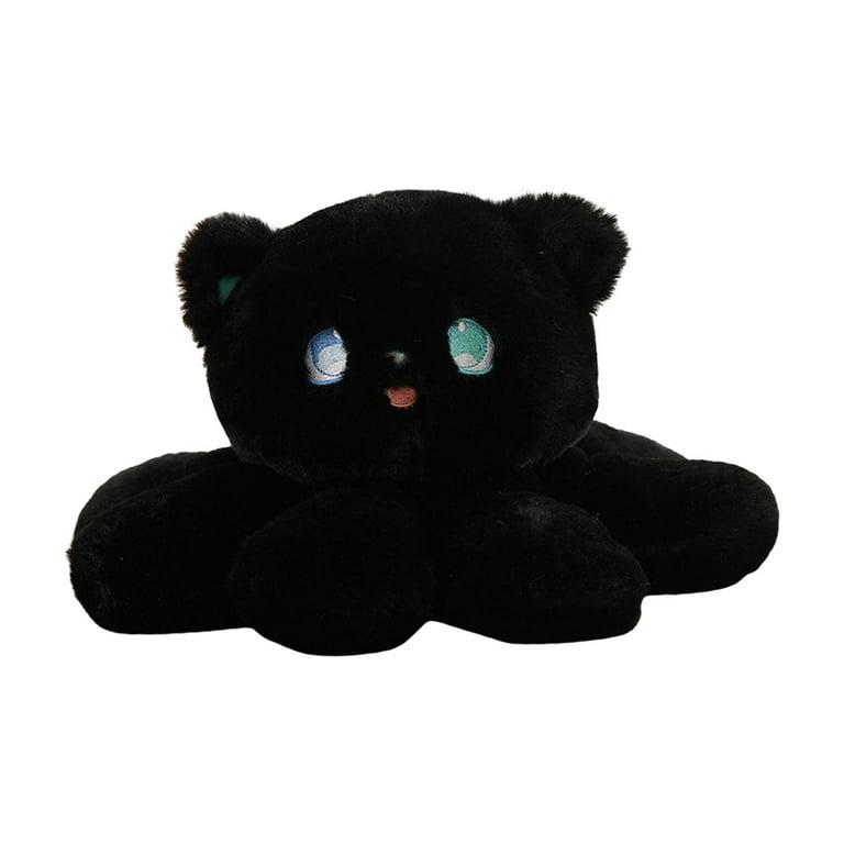 JUMBO Rainbow Cat Stuffed Toy Body Pillow Realistic Plushy Kids
