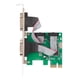 thumbnail image 1 of Tarjeta de expansión Pcie, tarjeta serie PCIE, puerto COM de escritorio para ordenador, interfaz PCIE a RS232, tarjeta de expansión de puerto serie Dual, 1 of 5