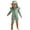c-811Army Green472, variant on MEZZALL Children Girls Long Sleeve O-Neck Zip Up One-Pieces Monokini Swimsuit With Sun Hat For Baby Rash guard Fashionable Summer Flower Print Beachwear