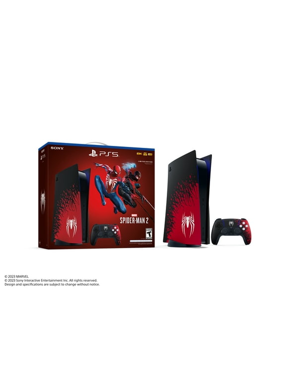 PlayStation 5 Console  Marvels Spider-Man 2 Limited Edition Bundle