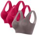 thumbnail image 1 of Fiudx Sujetador Deportivo Sin Costuras, Cómodo Sujetador de Yoga Sin Aros, Almohadillas Extraíbles, Tejido Transpirable, Ropa Informal de Verano, Fitness para Mujer, Instrucciones de Lavado a Mano., 1 of 4