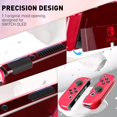 thumbnail image 3 of XIHAMA [Improved Version] Dockable Case for Nintendo Switch OLED 2021, Protective Case Cover for Switch OLED and Joy Con Controller - Strong and Durable, Not Easy to Fall Off, 3 of 7