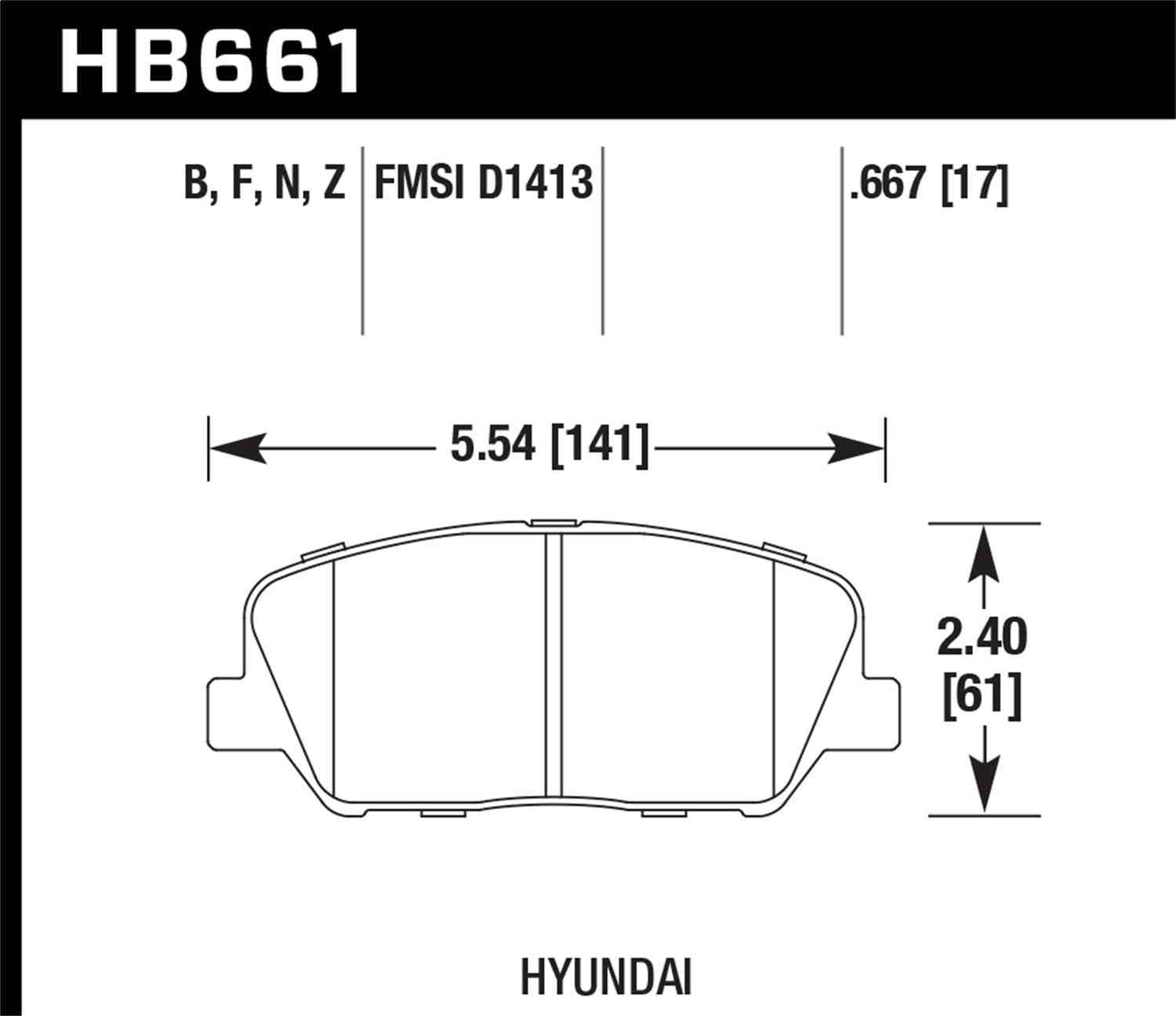 Hawk 10 Hyundai Genesis Coupe (w/o Brembo Breaks) HP+ Autocross Front Brake Pads Fits select: 2015 KIA OPTIMA, 2011-2013 KIA OPTIMA SX