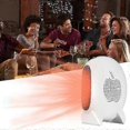 thumbnail image 2 of Space Heater Portable Heater, Mini Desk Fan Heater Personal Small Electric Heater for Bedroom Office, 2 of 4