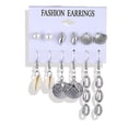 thumbnail image 6 of Pearl/Acrylic Stud, Round, Drop, Hoop. Tassel Earring Sets, 6 of 32