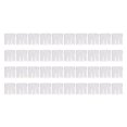 thumbnail image 2 of Brique Couvercle de Trou de Drainage, Couvercles de Remplissage de Trou de Drainage Usage Polyvalent Design Empilable Robuste Antirouille 40 Pcs pour Réparation de Fissures Murales, 2 of 7