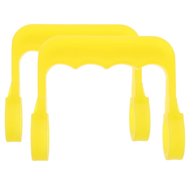 Miangastore Car Maintenance 2Pcs Yellow Plastic Lifting Handle for Professional Mechanics Easy Operation