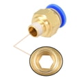 thumbnail image 4 of Unique Bargains 10 Pcs 1/8' G Male Straight Thread 8mm Push In Joint Pneumatic Connector Fitting Quick Fittings, 4 of 4