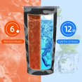 thumbnail image 6 of Camo Tumbler 20oz Grey Stainless Steel Insulated Tumblers with Lid and Straw Travel Coffee Mug Tea Wine Cups Water Bottle Gifts for Women, 6 of 6