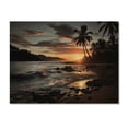 thumbnail image 3 of Designart "Tropical Escape Beach Photo III" Nautical & Beach Print on Natural Pine Wood, 3 of 5