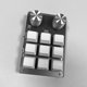 thumbnail image 4 of Teclado macro compatible con Bluetooth Teclado mecánico de 9 teclas y 2 botones (transparente), 4 of 7