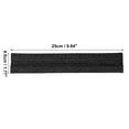 thumbnail image 2 of Unique Bargains Headbands Polyester Silicone Sweatbands Stretchy Moisture Wicking Headband for Sport Black 1 PCS, 2 of 6