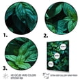 thumbnail image 3 of Designart "Peppermint Breeze of Herbs III" Floral Framed Wall Art - Traditional Green Herbs Living Room Framed Canvas Art, 3 of 6