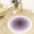 thumbnail image 5 of Inerposs Round Carpet, Soft Floor Cushion, Non-Slip Mat, Absorbent Bathroom Rug, Easy to Clean Home Decor, 5 of 6