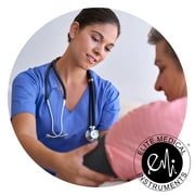 EMI Professional Deluxe PURPLE Aneroid Sphygmomanometer and Sprague Rappaport Stethoscope Set Kit #330