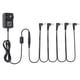 thumbnail image 1 of Adaptador de Fuente de Alimentación 9V Musiclily Pro Estándar USA Negro con Cable de Conexión 5 Vías, 1 of 4