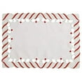 thumbnail image 6 of Fennco Styles Christmas Candy Cane Design Table Linen, 6 of 11