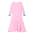 thumbnail image 4 of Posijego Robe Musulmane pour Filles en Coton à Manches Longues, Col Ras du Cou, Douce, Moderne, Robes de Prière, Taille 1-8 Ans, 4 of 6