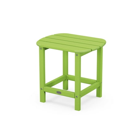 POLYWOOD South Beach 18" Side Table in Lime