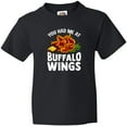 thumbnail image 3 of Inktastic Buffalo Wings Game Day Snack Youth T-Shirt, 3 of 5