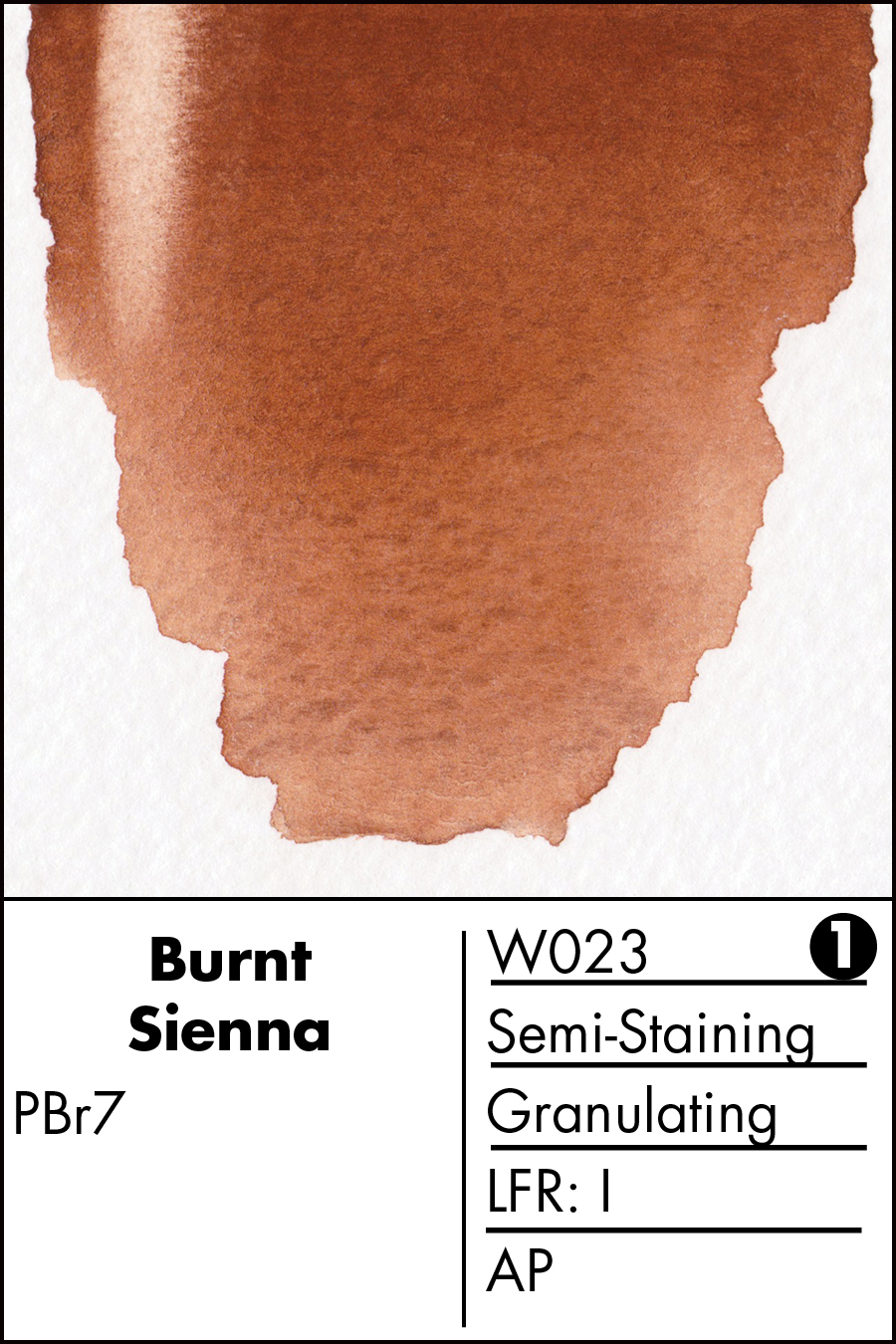 Grumbacher Finest Artists' Watercolor, 14ml Tube, Burnt Sienna