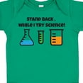 thumbnail image 4 of Inktastic Stand Back, While I Try Science Boys or Girls Baby Bodysuit, 4 of 5