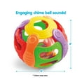 thumbnail image 4 of Kidoozie Rattle N Roll Ball - Developmental Toy for Infants and Toddlers ages 6 to 18 months, 4 of 4