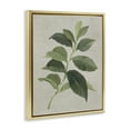 thumbnail image 3 of Stupell Industries Arabica Coffee Plant Leaf Floral Painting Gold Floater Framed Canvas Art Print Wall Art, 17 x 21, 3 of 9