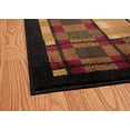 thumbnail image 4 of United Weavers 750 04143 58 5 ft. 3 in. x 7 ft. 2 in. Affinity Stamp Area Rug, Lodge, 4 of 5