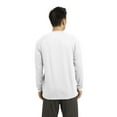 thumbnail image 2 of SPORT-TEK Men's Long Sleeve Ultimate Performance Crew 3XL White, 2 of 2