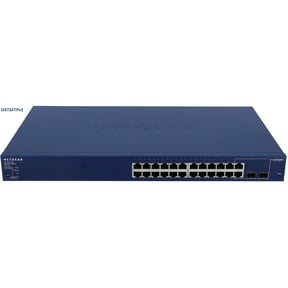 Restored NETGEAR GS724TP v2 24-Port Gigabit Smart Managed Switch PoE+ Enabled, High-Performance Network (Refurbished)