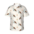 thumbnail image 2 of Goofa Sea Turtle Hawaiian Shirt for Men, Unisex Summer Beach Casual Short Sleeve Button Down Shirts,Aloha Tropical Floral print shirt-Small, 2 of 9