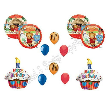 Daniel Tiger S Neighborhood Owl 10 Pc Birthday Party Supplies