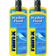 Rain-X Windshield Washer Fluid Additive - Windshield Wiper Fluid and Car Window Cleaner, The Ultimate Clarity for Your Car! - 16.9 fl. oz, 500. ml, 4 Pack