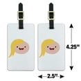 thumbnail image 6 of Adventure Time Fionna Head Luggage ID Tags Suitcase Carry-On Cards - Set of 2, 6 of 6