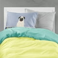 thumbnail image 2 of Carolines Treasures BB5585PILLOWCASE Pug Cream Welcome Fabric Standard Pillowcase Standard multicolor, 2 of 2