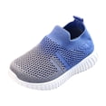 thumbnail image 2 of Kids Shoes, Girls Tennis Shoes, Kids Sneakers, Girls Running Shoes, Kids Running Shoes, Kids Toddler Lightweight Walking Shoes Mesh Breathable Tennis Shoes for Girls, Blue US-8C/EU-24, 2 of 5