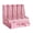 Pink, variant on 4 Tier Desktop File Organizer, Multi-compartment Document Storage Rack, Plastic Desktop Magazine Holder Desk File Organizer with Pen Holder,For Paper Sorting And Sundry Storage-(Purple)
