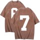 thumbnail image 2 of Tops para hombre, blusas y camisas de cuello redondo y manga corta para hombre, camisetas deportivas informales de color liso con cuello redondo y efecto desgastado, blusas de licra para hombre., 2 of 5