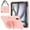 Pink, variant on For iPad A16 11th 10th Generation 2025/2022 Case, Rugged Hybrid Cover with Butterfly Wings Hidden Kickstand Pencil Holder Adjustable Shoulder Strap Drop Resistant Anti-Scratch Fashion Case,Colorful