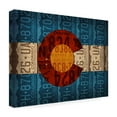 thumbnail image 4 of Trademark Fine Art 'Colorado State Flag License Plates' Canvas Art by Design Turnpike, 4 of 4