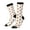 3 Black, variant on Cute Little Pirate Red Panda Crew Socks for Men & Women, Breathable Casual Athletic Ankle Socks